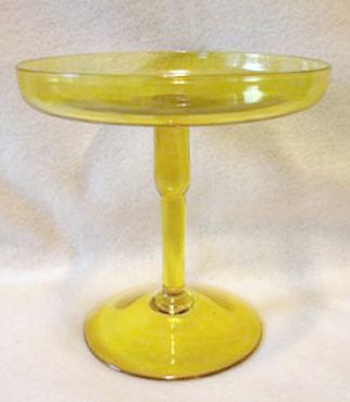 6902 - Bristol Yellow Transparent Compote