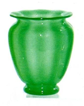 938 - Green Jade Jade Shade Vase
