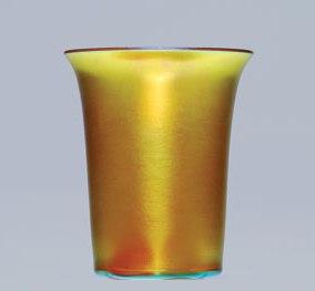 1044 - Gold Aurene Iridescent Tumbler