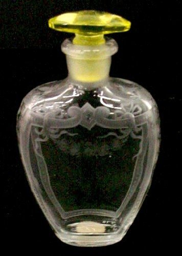 1443 - Colorless Engraved Cologne