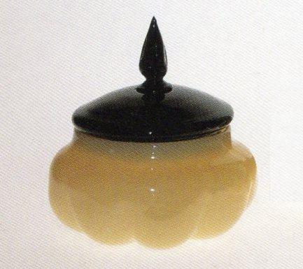 1455 - Ivory Translucent Puff Box