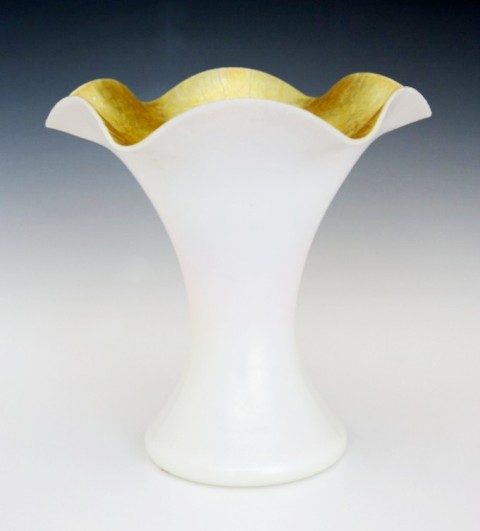 1952 - Gold Calcite Iridescent Vase