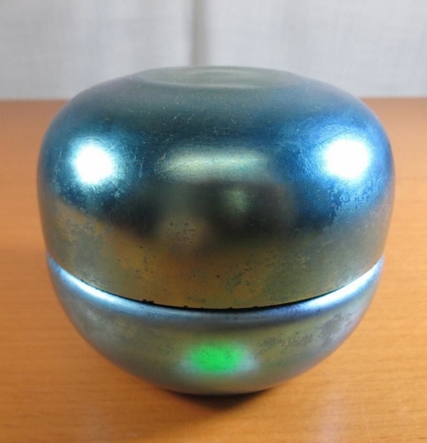 2000 - Blue Aurene Iridescent Puff Box