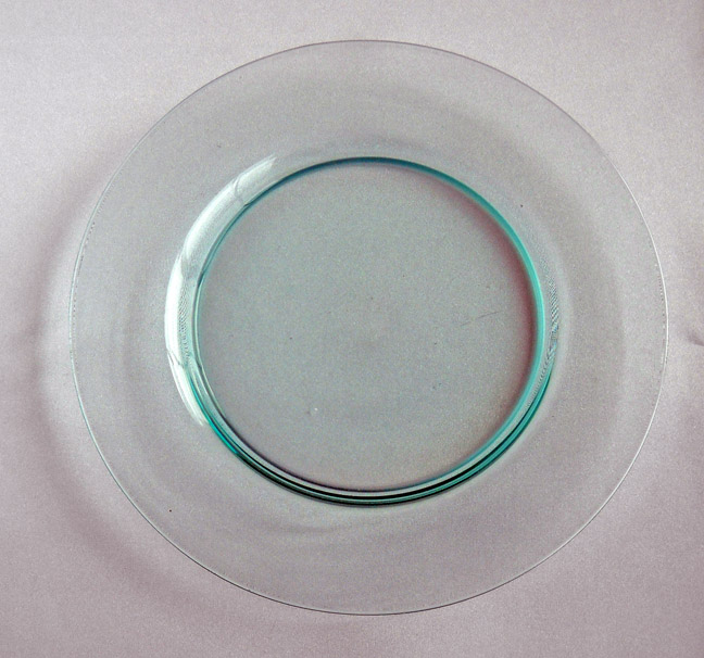 2028 - Celadon Transparent Plate
