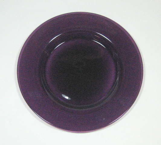2028 - Dark Amethyst Transparent Plate