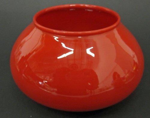2145 - Rouge Flamb Opaque Vase
