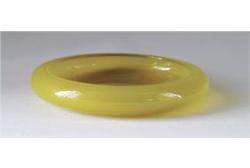 2586 - Yellow Jade Jade Bowl