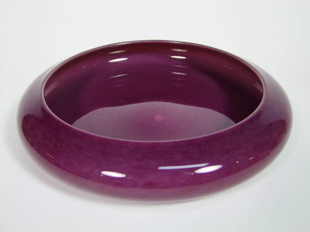 2586 - Plum Jade Jade Bowl