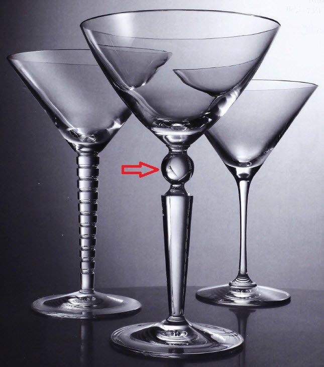 Counterpoint Stemware - Martini