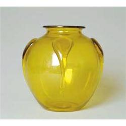 2683 - Bristol Yellow Transparent Water Lamp