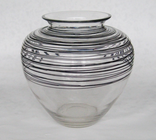 2683 - Colorless Transparent Vase