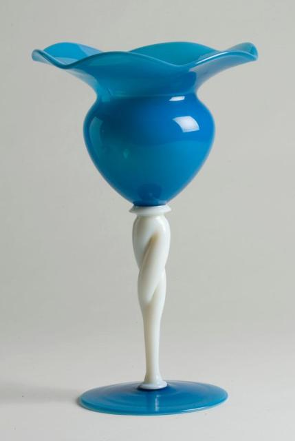 2713 - Light Blue Jade Jade Vase