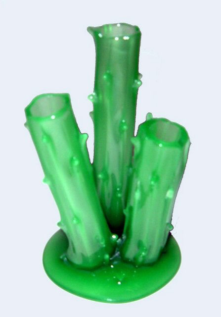 2744 - Green Jade Jade Vase