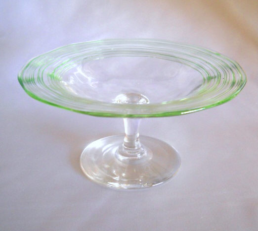 2760 - Colorless Transparent Compote