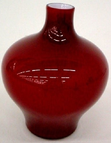 2784 - Sang de Beouf Opaque Vase