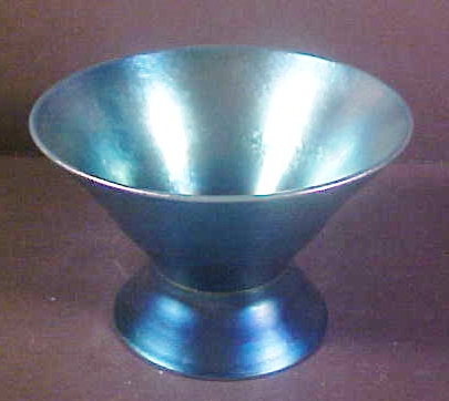 2817 - Blue Aurene Iridescent Bowl