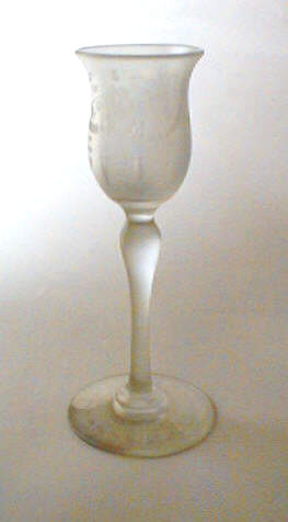 2827 - Verre de Soie Engraved Cordial