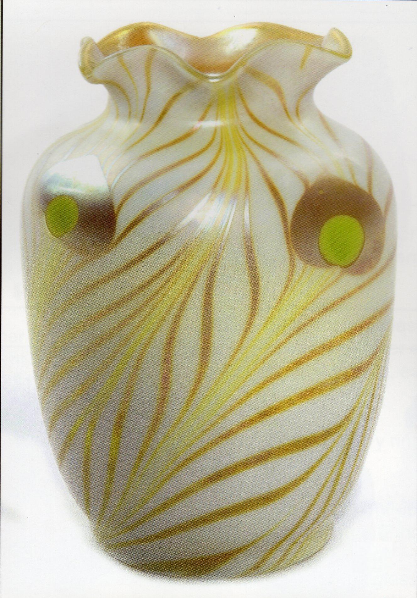 282 - Opal Iridescent Vase