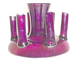 2837 - Amethyst Transparent Vase