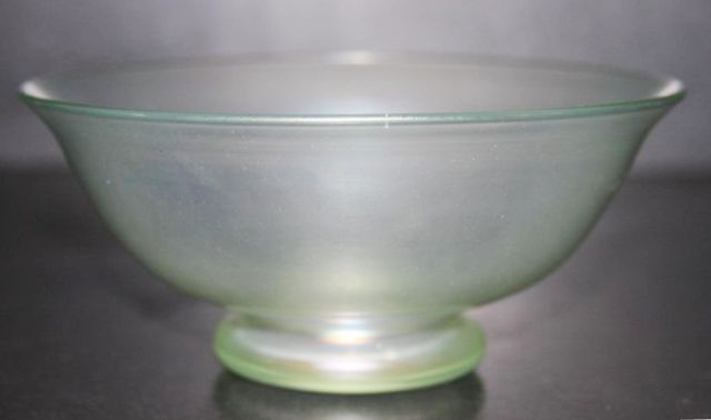 2851 - Aqua Marine Iridescent Bowl
