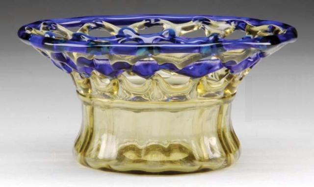 2896 - Amber Transparent Bowl