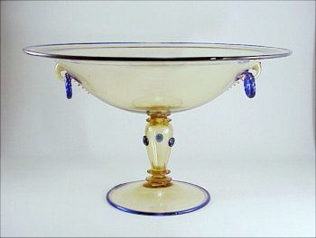 2904 - Amber Transparent Bowl