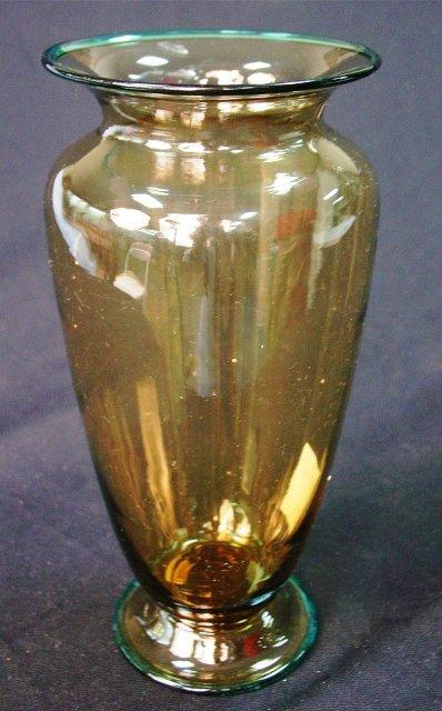 2908 - Amber Vase