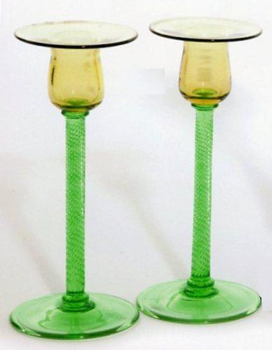 2940 - Pomona Green Transparent Candlestick