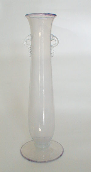 2987 - Opalescent Transparent Vase