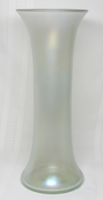 3045 - Aqua Marine Iridescent Vase