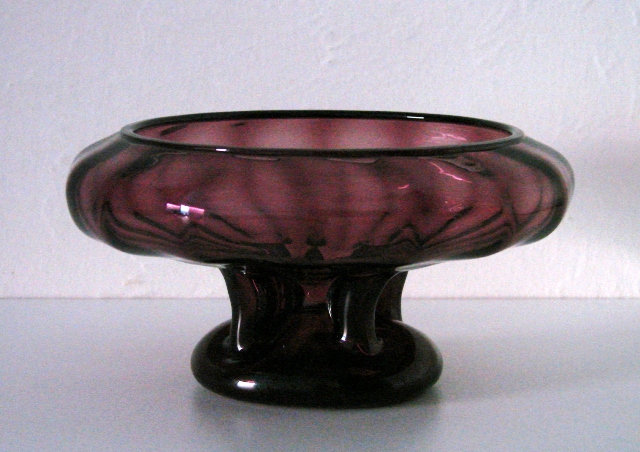 3080 - Amethyst Transparent Bowl