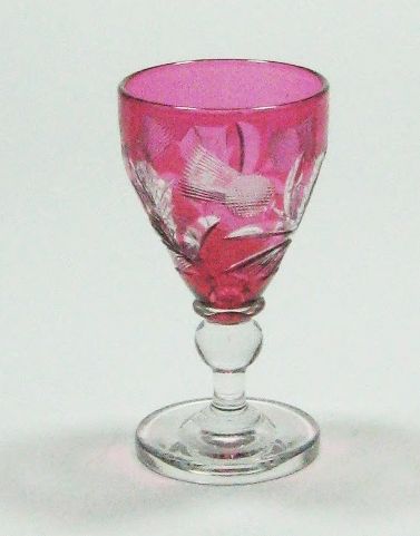 6114 - Colorless Engraved Goblet