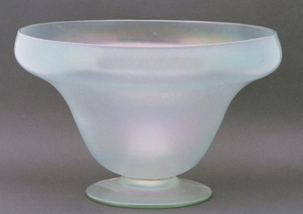 3211 - Aqua Marine Iridescent Bowl