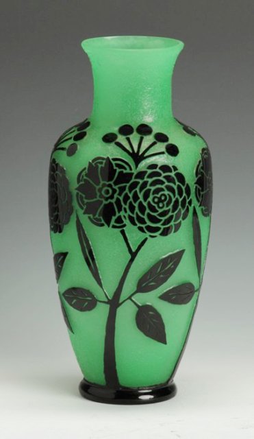 3273 - Acid Etched Vase