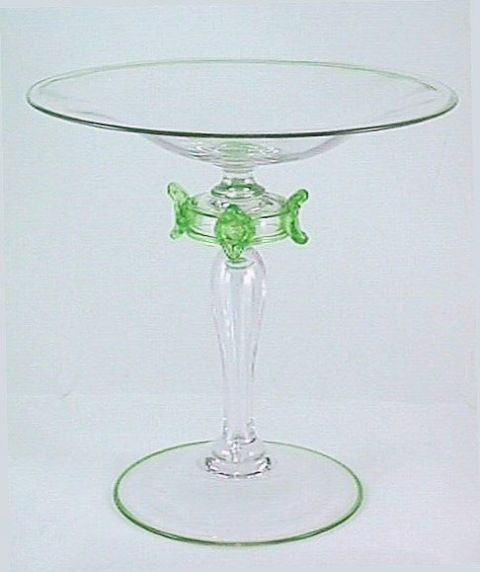 3372 - Colorless Transparent Compote