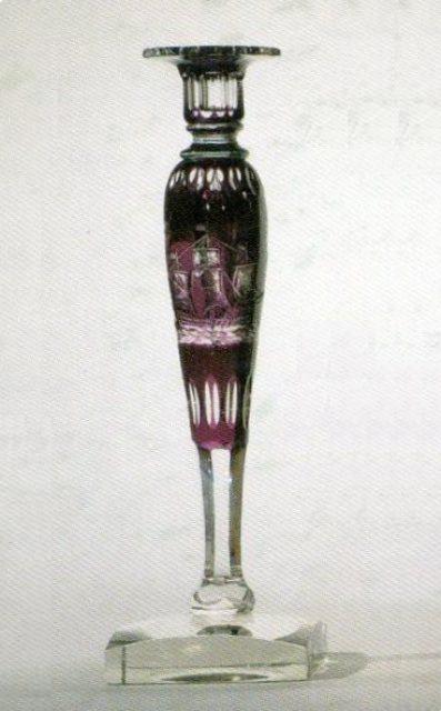 3397 - Engraved Candlestick
