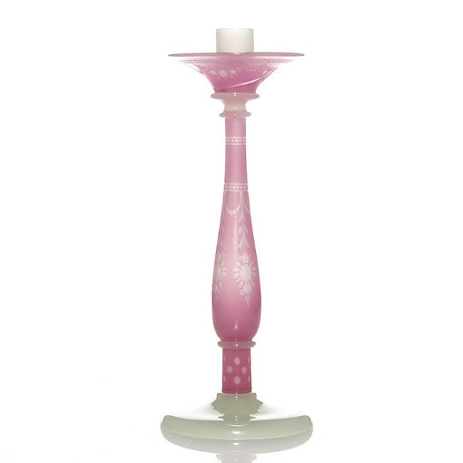 3567 - Engraved Candlestick