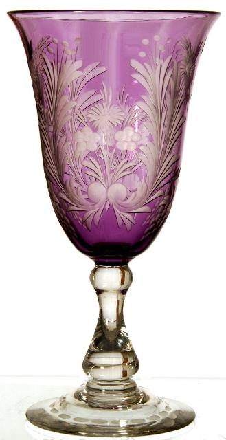 3586 - Engraved Goblet