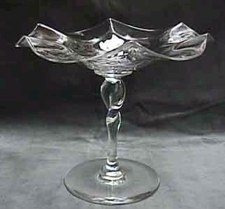 367 - Colorless Transparent Compote