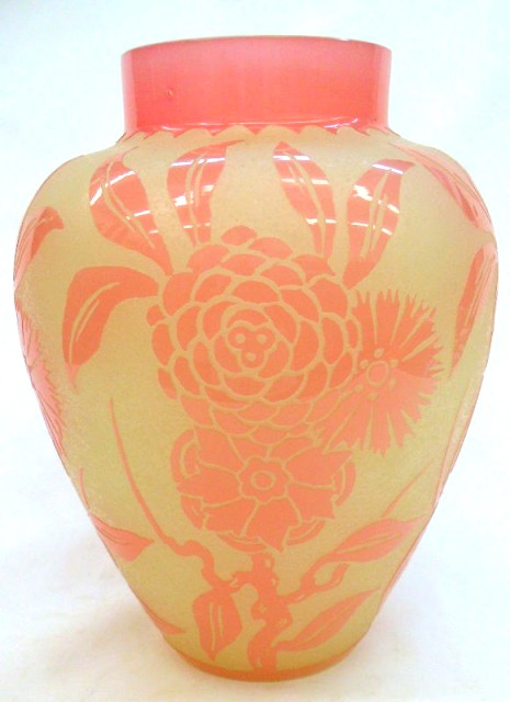 5000 - Acid Etched Vase