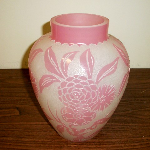 5000 - Acid Etched Vase