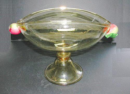 5024 - Amber Transparent Bowl