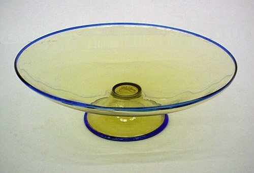 5065 - Amber Transparent Bowl