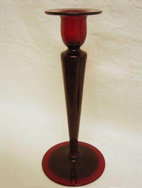 5094 - Selenium Red Transparent Candlestick