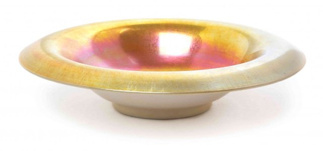 5149 - Gold Calcite Iridescent Bowl