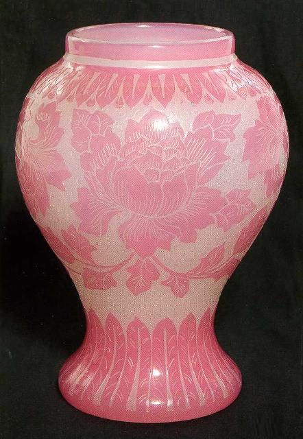 5190 - Acid Etched Vase