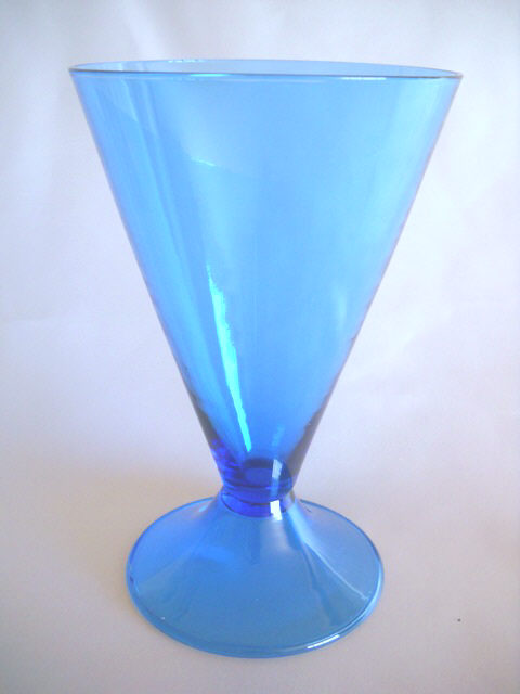 5192 - Celeste Blue Transparent Goblet