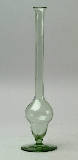 5228 - Spanish Green Transparent Vase