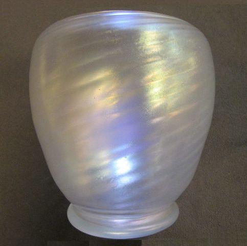 6031 - Verre de Soie Iridescent Vase