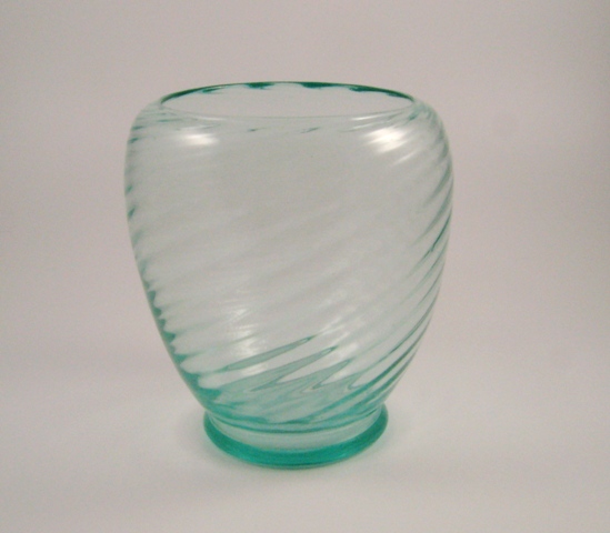 6031 - Celadon Transparent Vase